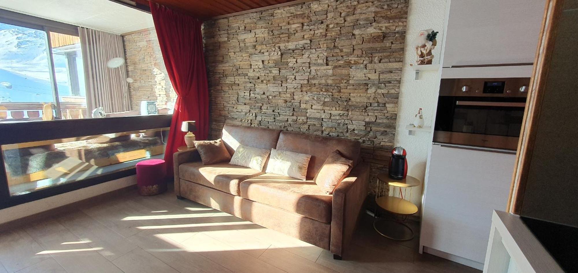 Le Serac W6 Avec Veranda En Angle Vue Panoramique Gerer Par Particulier Sur Place * Val Thorens